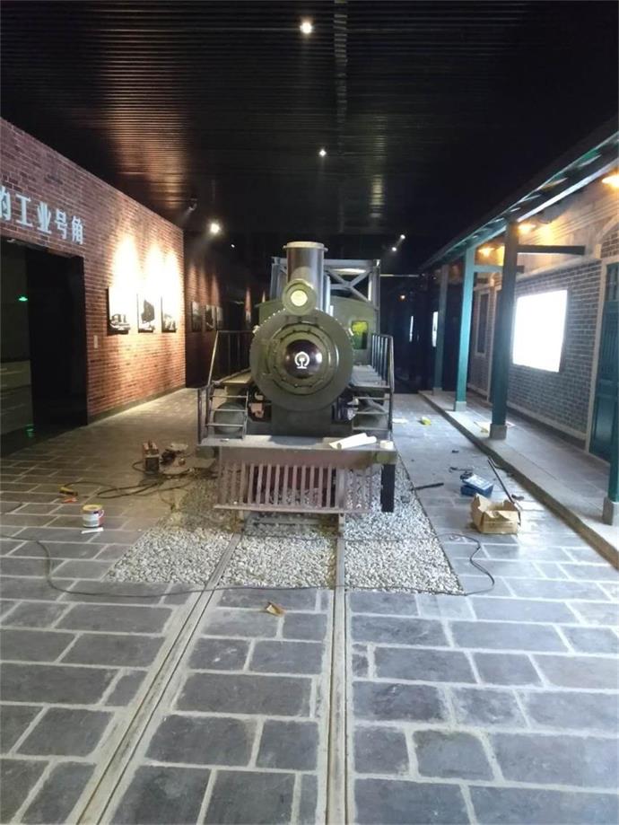 连平县蒸汽火车模型